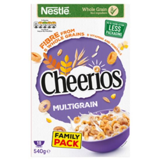 Picture of Nestle Cheerios Multigrain 540g x12